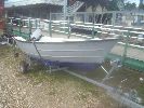 Cpt Blackadder ! - A nice safe & stable double skinned spacious boat with a custom trailer, 25hp Mariner & various gear.