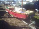 Spoonbill - This isan attractive & spacious day boat with all her rig inc mizzen mast, 2 covers, oars fenders etc.