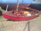 Gull - A real classic dinghy in very good condition for her age with a gunter rig, pump, rowlocks & all the fittings