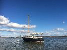 Tokka - A really nice motor sailer with a modern diesel, 4 wheel trailer & extensive cruising inventory.