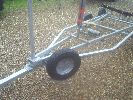 As new galvanised trailer / trolly