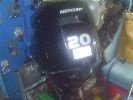 Mercury 20HP EFI Four Stroke.